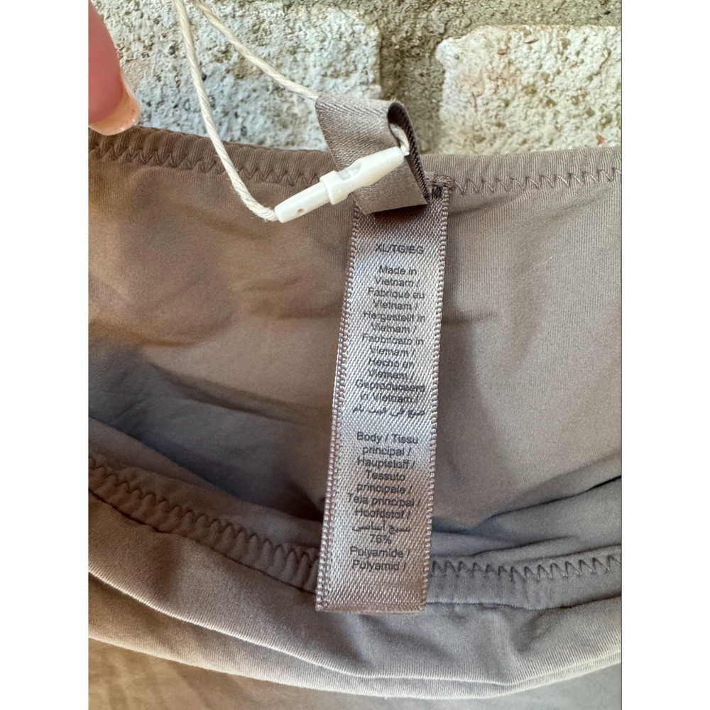SKIMS Fits Everybody Tube Top Truffle Brown XL NWT - Picture 4 of 4